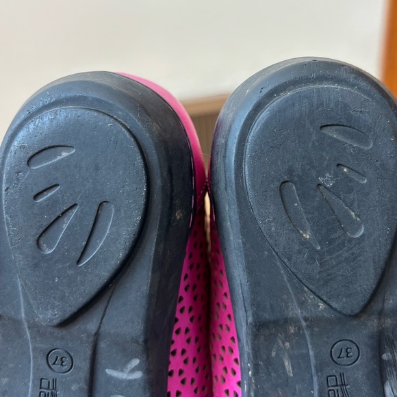 Dansko Neely Perforated Pink Leather Ballet Flats Women’s Size 37 6.5-7 Comfort - Picture 5 of 5